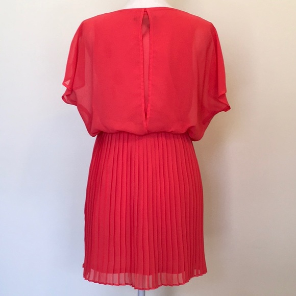 Forever21 Chiffon Trendy Pleated Skater Skirt Mini - Picture 6 of 8